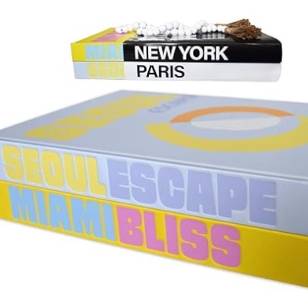 NEW Blissful Escape Decorative Books – DIY Journal Artwork